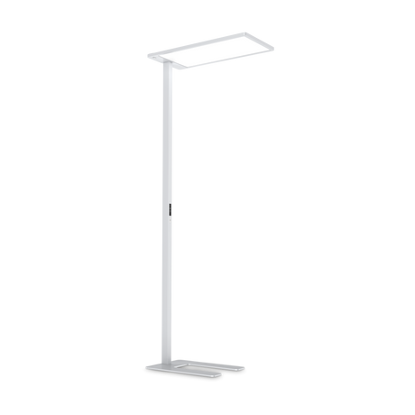 Lámpara de pie Ideal Lux Comfort blanco cristal LED 76W regulable 0,2cm 296685