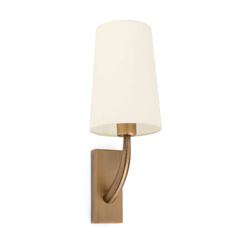 Faro REM Lámpara aplique oro viejo mate/beige 29681-20
