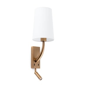 Apliques con lector LED