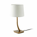 Lámpara de mesa Faro Rem E27 blanco 29685-04