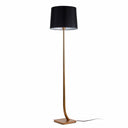 Lámpara de pie salón Faro Rem E27 negro 29687-09