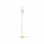 Lámpara de pie salón Faro Le LED oro brillo 2700K 29693D