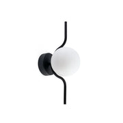Lámpara de pared aplique Faro Le LED negro mate 2700K 29695