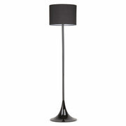 Lámpara de pie salón Faro Black E27 negro Ø36cm 29764