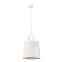 Lámpara de techo colgante Faro Tree E27 blanco Ø34cm 29865
