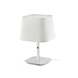 Faro SWEET Lámpara sobremesa níquel y blanco 29937