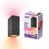 WiZ White and Color Ambiance Aplique Negro 5W 690lm 55461000