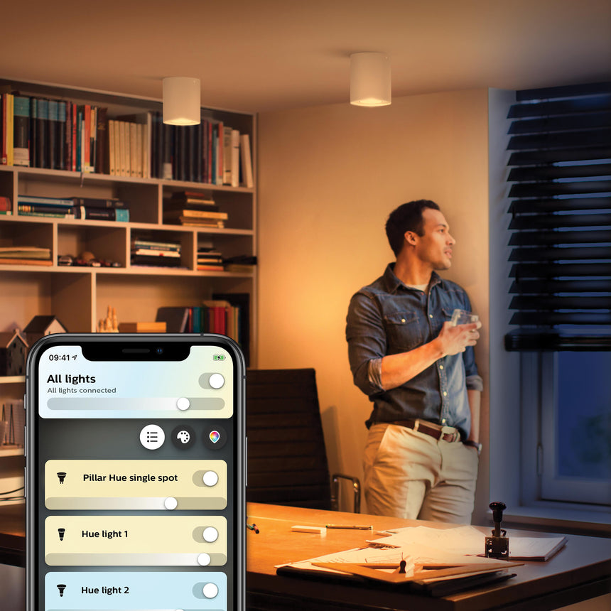 Philips Hue Foco Pillar blanco White Ambiance 5W 871951433850000 350lm - imagen 3