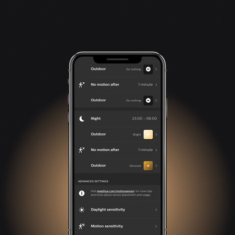 Philips Hue Security Sensor de movimiento negro 0W IP54 871951434226200 - imagen 6