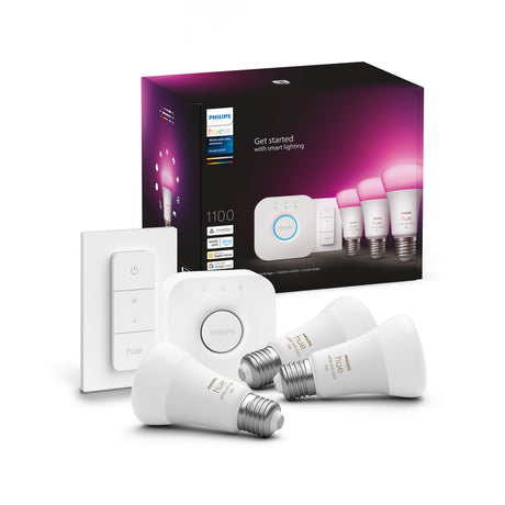 Philips Hue White and Color Ambiance Kit de inicio blanco RGBW E27 11W 1055lm 871951429135500