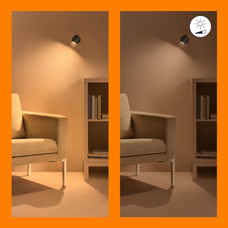 WiZ Foco Imageo Negro 5W 345lm 55181700 - imagen 6 | Philips