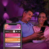 Philips Hue White and Color Ambiance Aplique de pared Appear negro RGBW 16W IP44 1746330P7 - imagen 3