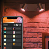 Philips Hue White and Color Ambiance Foco Argenta plata RGBW 6W 5062248P7 350lm - imagen 3