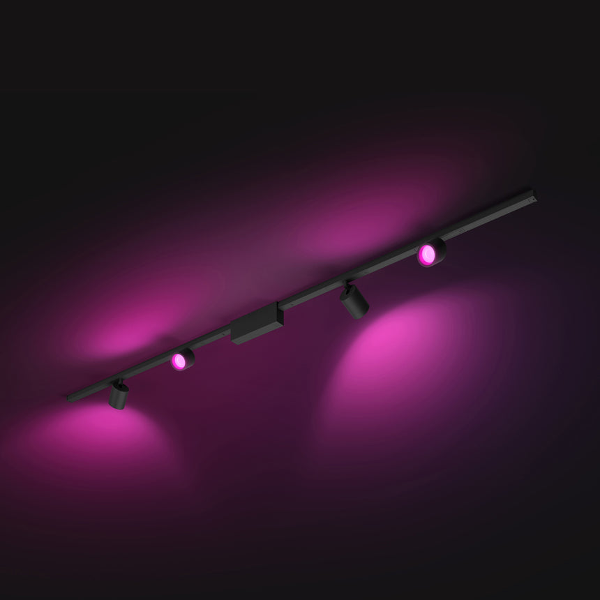 Philips Hue White and Color Ambiance Plafón Perifo negro RGBW 5W 510lm 40776300 - imagen 3