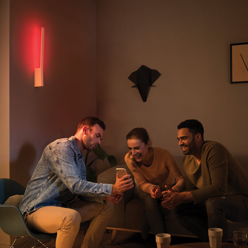 Philips Hue Aplique de pared liane blanco RGBW 12W 34344300