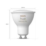 Philips Hue White and Color Ambiance Kit de inicio negro RGBW 5W 400lm (5 uds) 8720169374546 - imagen 3