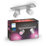 Philips Hue White and Color Ambiance Foco Argenta plata RGBW 6W 5062248P7 350lm