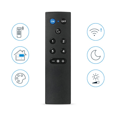 WiZ Mando Connected Negro 0W 78922001 - imagen 3 | Philips