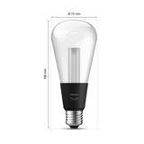 Philips Hue White and Color Ambiance Bombilla Lightguide RGBW E27 6,8W 500lm 41939100 - imagen 9