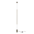 Aplique de pared Ideal Lux Essence latón cristal LED 16,5W 3000K regulable Ø6cm 301075