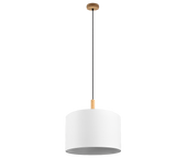 Lámpara de techo colgante Trio Korba LED natural finish 3000K 150cm 301200101