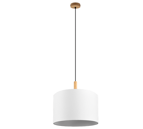 Lámpara de techo colgante Trio Korba LED natural finish 3000K 150cm 301200101