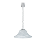 Lámpara de techo colgante Trio Viola níquel mate 130cm 301700107
