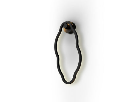 Lámpara aplique de pared Schuller Tono LED negro 3000K ambiente
