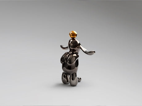Figura decorativa Schuller Conejo gris y naranja 35cm vista 4