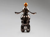Figura decorativa Schuller Conejo gris y naranja 52cm 302364 - imagen 7