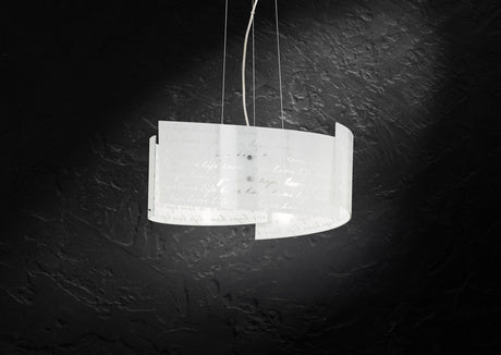 Lámpara de techo colgante Trio Signa LED blanco 2700K 150cm 302500301