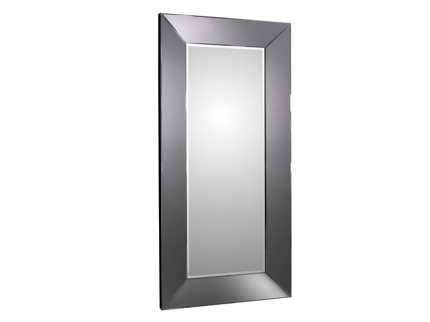 Espejo arco Schuller Roma plata y smoke 90x185cm ambiente