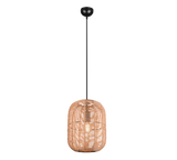 Lámpara de techo colgante Trio Runa negro mate 150cm 3