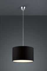 Lámpara de techo colgante Trio Hotel níquel mate 150cm 3