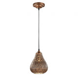 Trio Jasmin Lámpara colgante de metal cobre antiguo 303700162