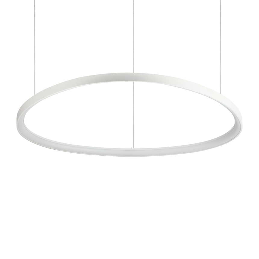 Lámpara colgante Ideal Lux Gemini blanco LED 78W Ø105cm 303895