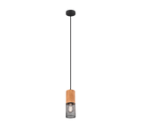 Trio Tosh Black Mat Metal Pendant Lamp 304300132