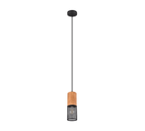 Trio Tosh Black Mat Metal Pendant Lamp 304300132