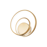 Aplique de pared Ideal Lux Oz latón LED 28W 3000K regulable Ø29cm 304502