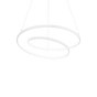 Lámpara colgante Ideal Lux Oz blanco LED 48W 3000K regulable Ø60cm 304540