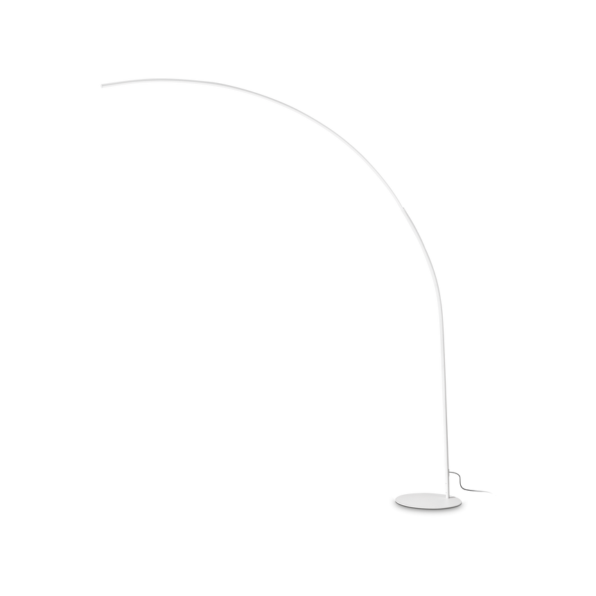 Lámpara de pie Ideal Lux Comet blanco LED 30W regulable 210cm 304649