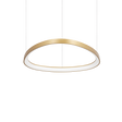 Lámpara colgante Ideal Lux Gemini latón LED 47W 3000K regulable Ø61cm 304700