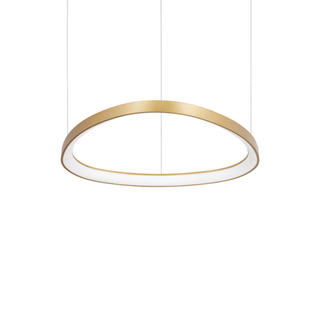 Lámpara colgante Ideal Lux Gemini latón LED 47W 3000K regulable Ø61cm 304700