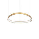 Lámpara colgante Ideal Lux Gemini LED 47W 3000K regulable 61cm latón — ref. 304700 (1)