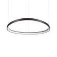 Lámpara colgante Ideal Lux Gemini negro LED 55W regulable Ø81cm 304724