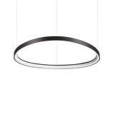 Lámpara colgante Ideal Lux Gemini negro LED 55W regulable Ø81cm 304724