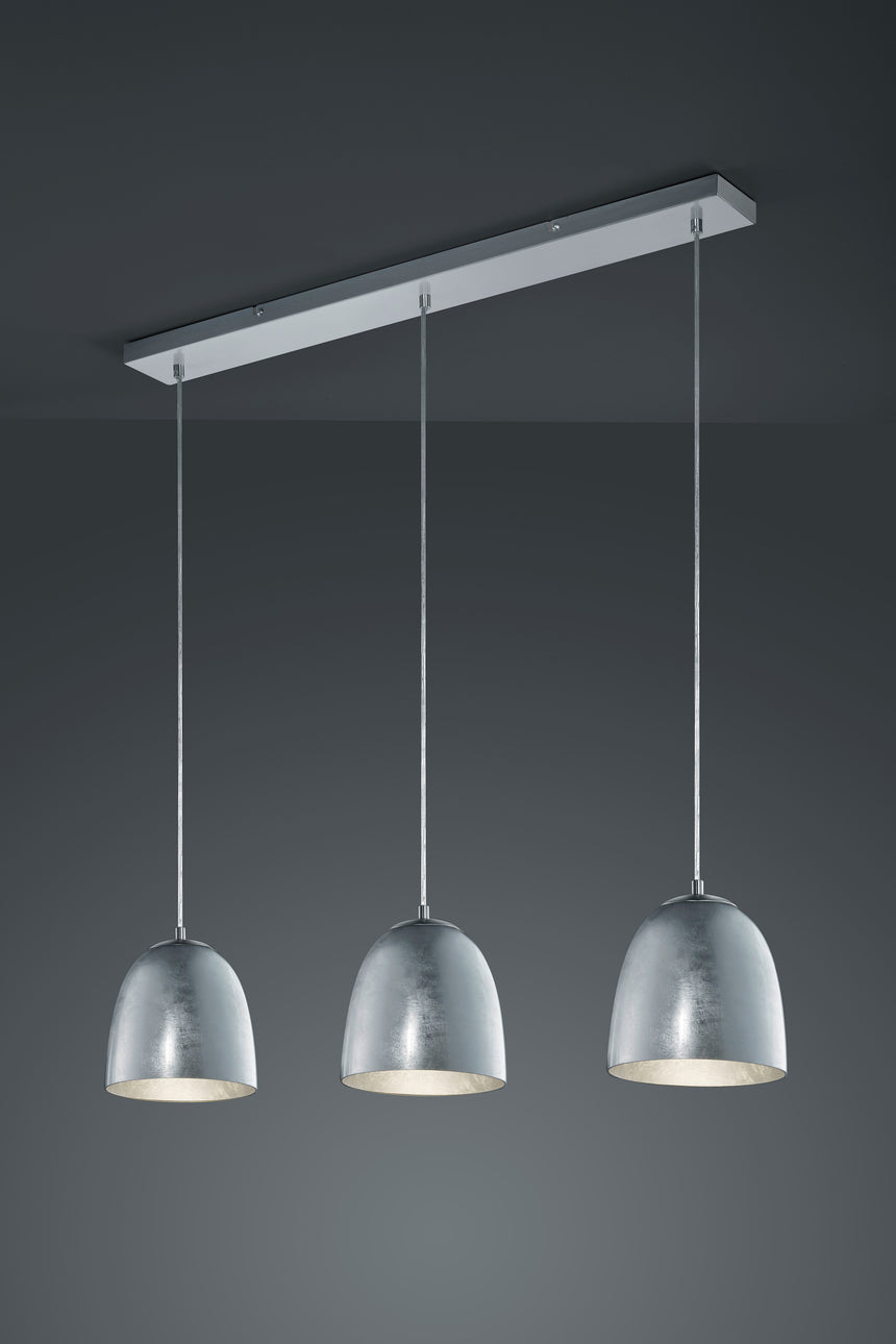 Trio Ontario Matte Nickel Metal Pendant Lamp 305200389