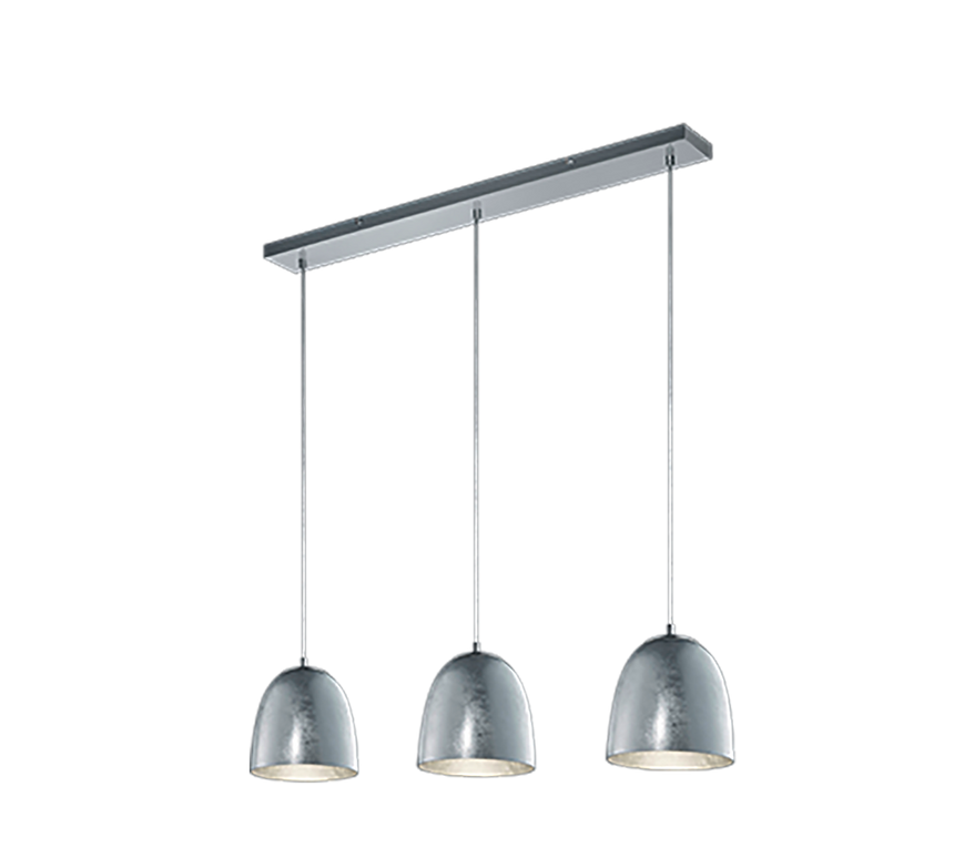 Trio Ontario Matte Nickel Metal Pendant Lamp 305200389