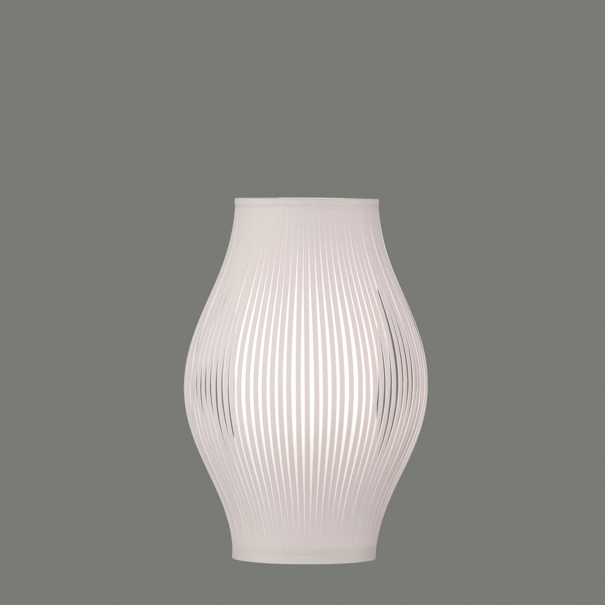 ACB Mirta Table Lamp 3054/35 White, LED E27 15W, I, Cable Switch S30540B