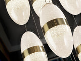 Schuller Garden Lámpara de techo colgante 9 luces negro bronce 305723